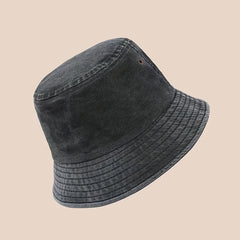 Denim Bucket Hat Fisherman Hat Outdoor Cap For Men And Women