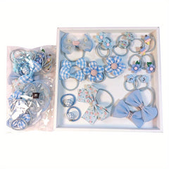 20pcs Cartoon Hair Ties: Ideal Holiday Gift for Girls