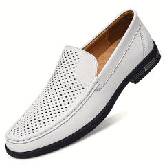Men's Casual Formal Loafers PU Leather Shoes Soft Sole