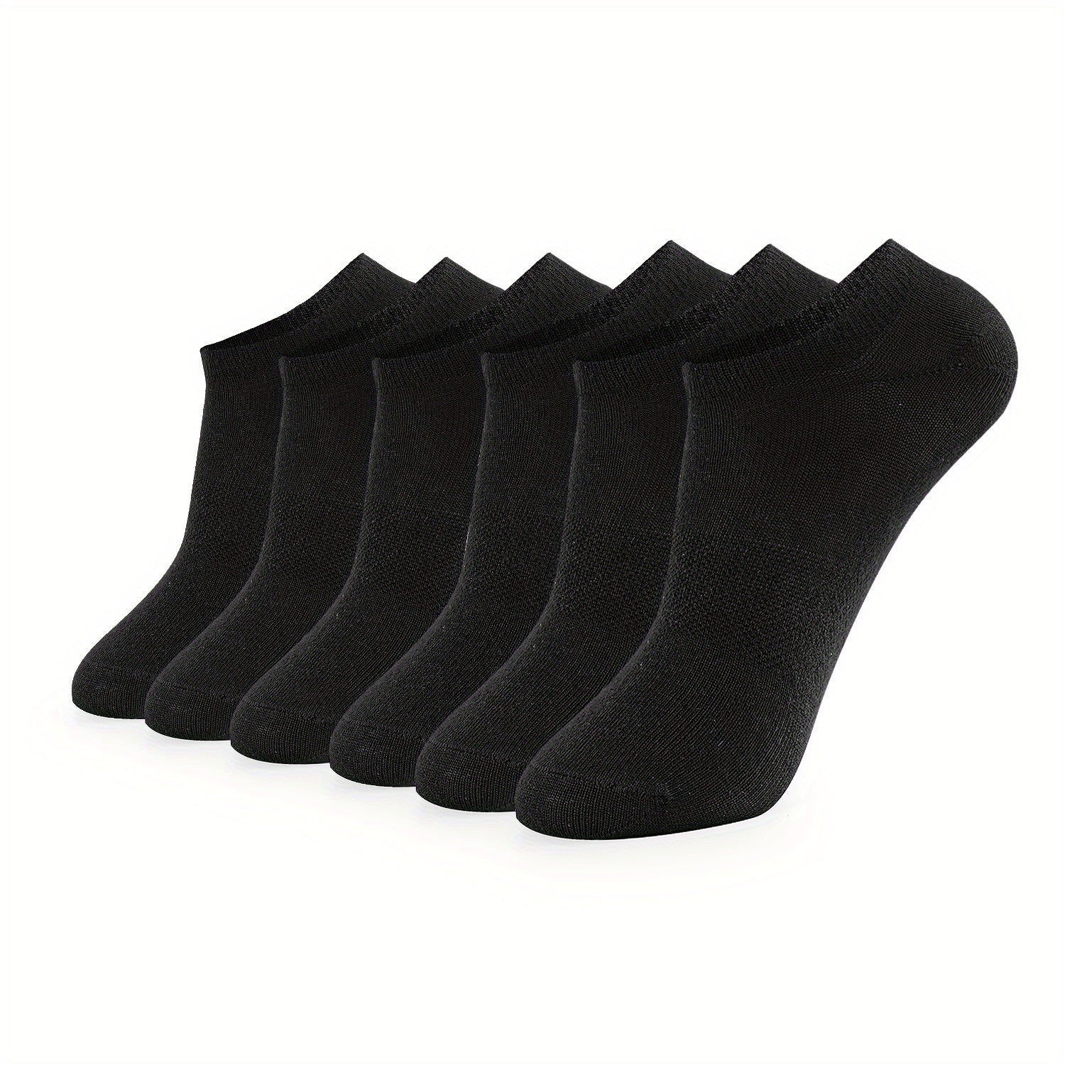 6 Pairs Women's Soft Lightweight Sports Ankle Socks