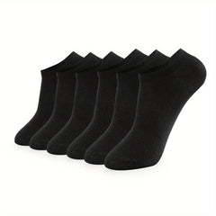 6 Pairs Women's Soft Lightweight Sports Ankle Socks