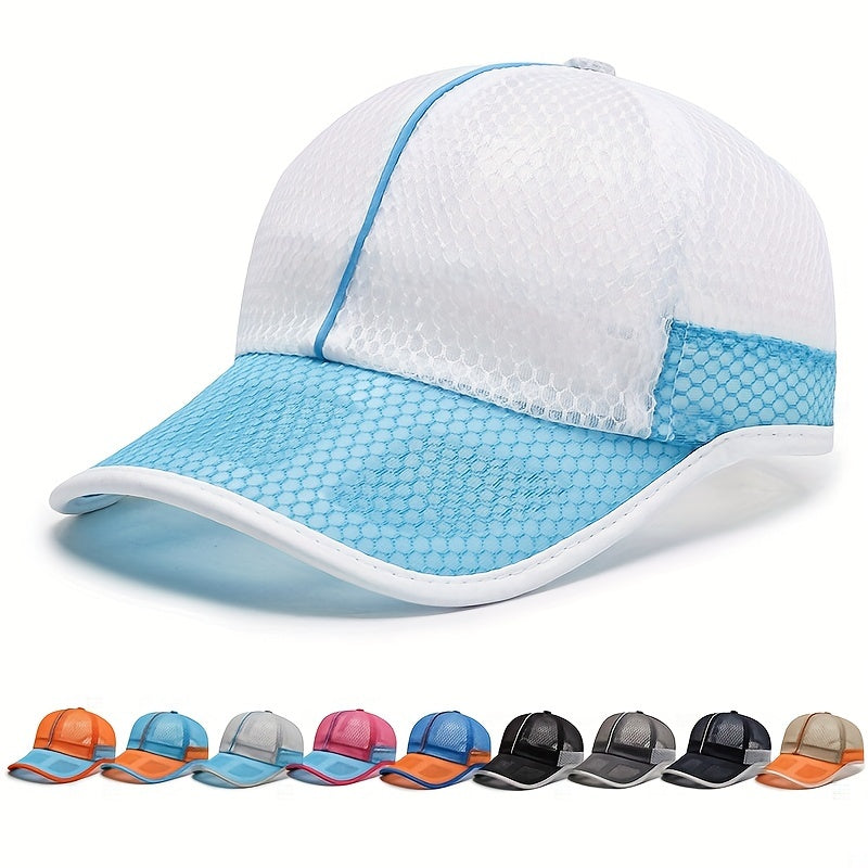 Kids Breathable Baseball Cap Sun Screen Sport Hat