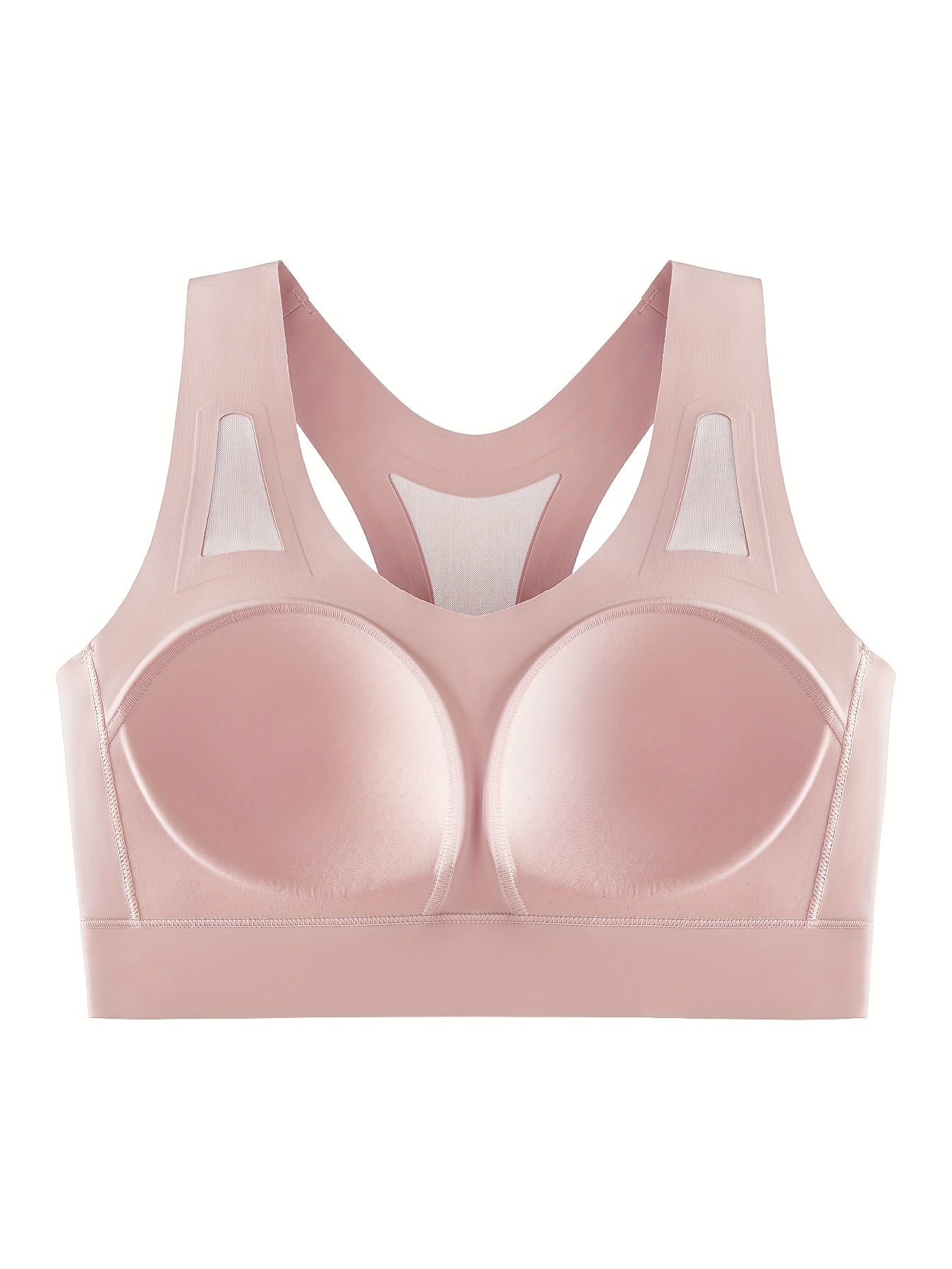 Racerback Sports Bra Comfy & Breathable Tank Bra