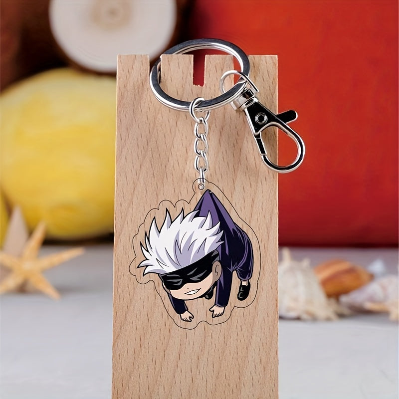 Anime Acrylic Keychain Manga Keyring Pendant