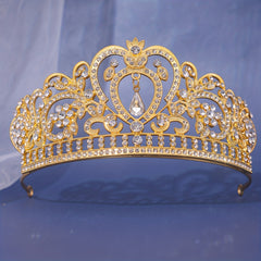Silver Crystal Crowns And Tiaras With Comb For Girls Or Women