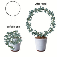 Plant Climbing Frame Potted Flower Arrangement Support Frame Iron Frame