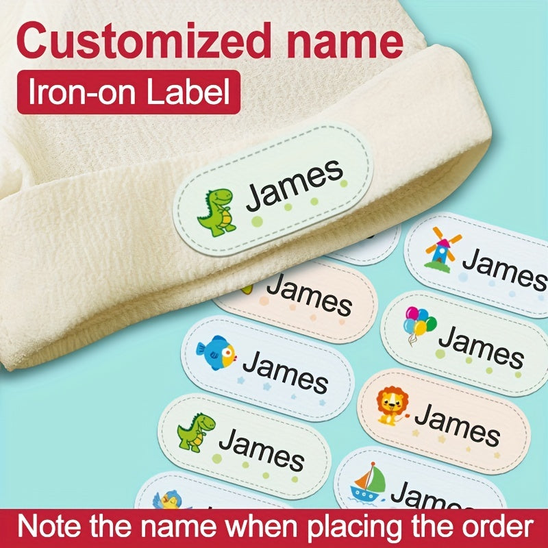 Embroidery Name Tape Sewing Quilt Clothes Name Stickers