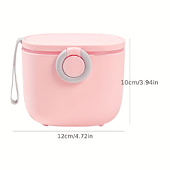 Portable Milk Powder Dispenser Container with Spoon