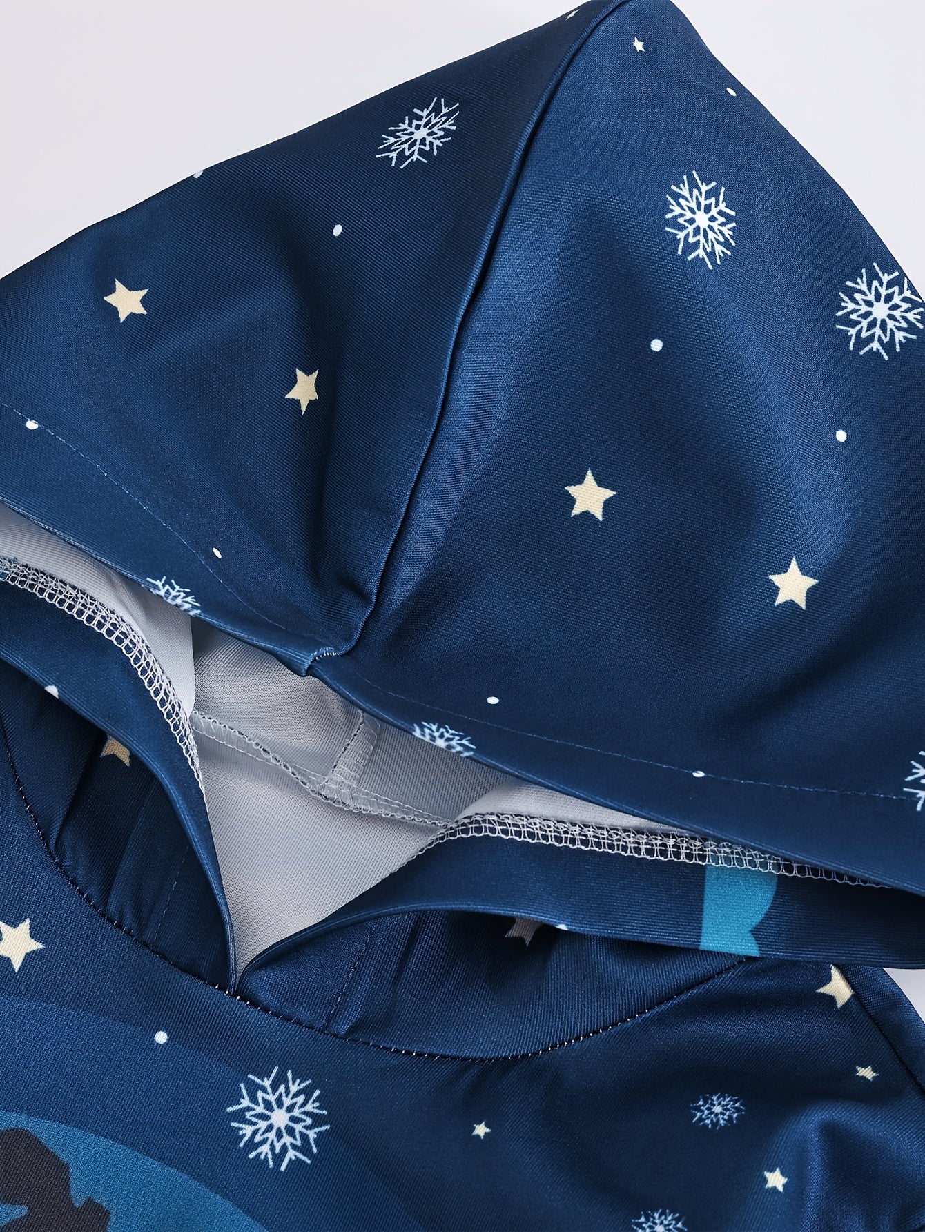 Christmas Santa Night Hoodie Sweatshirt Pullover Spring Fall Sports