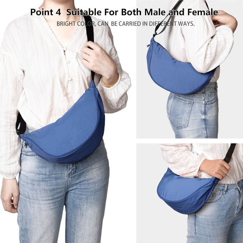 OMOUBOI Small Crossbody Bag Durable Waterproof Sling Bag for Men & Women