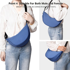 OMOUBOI Small Crossbody Bag Durable Waterproof Sling Bag for Men & Women