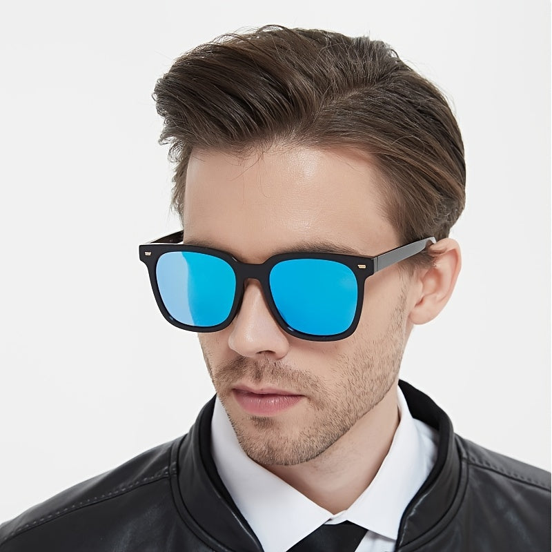 Men's Square Sunglasses UV Protection for Driving