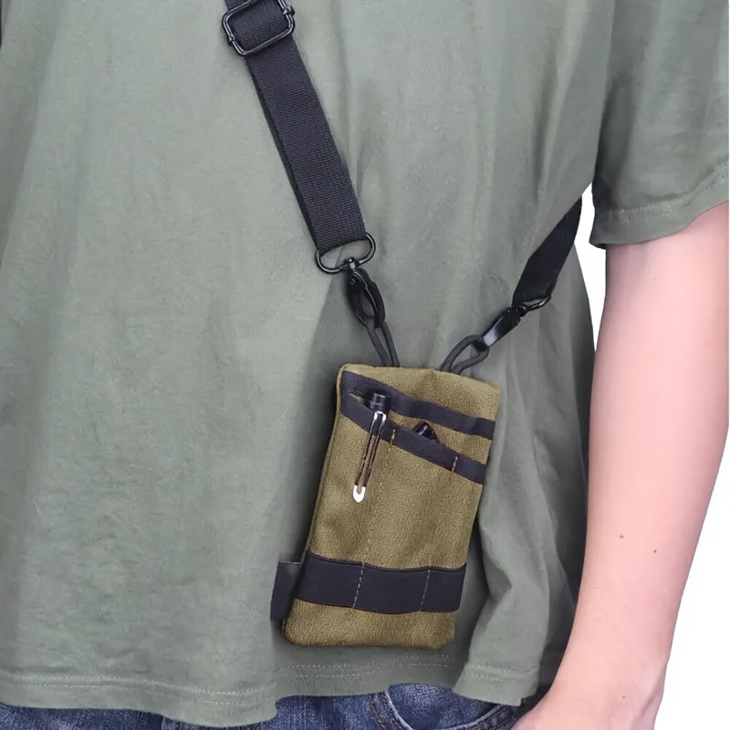 Men's Slim Pocket Organizer Mini Tool Pouch 4 Pockets Christmas Gift