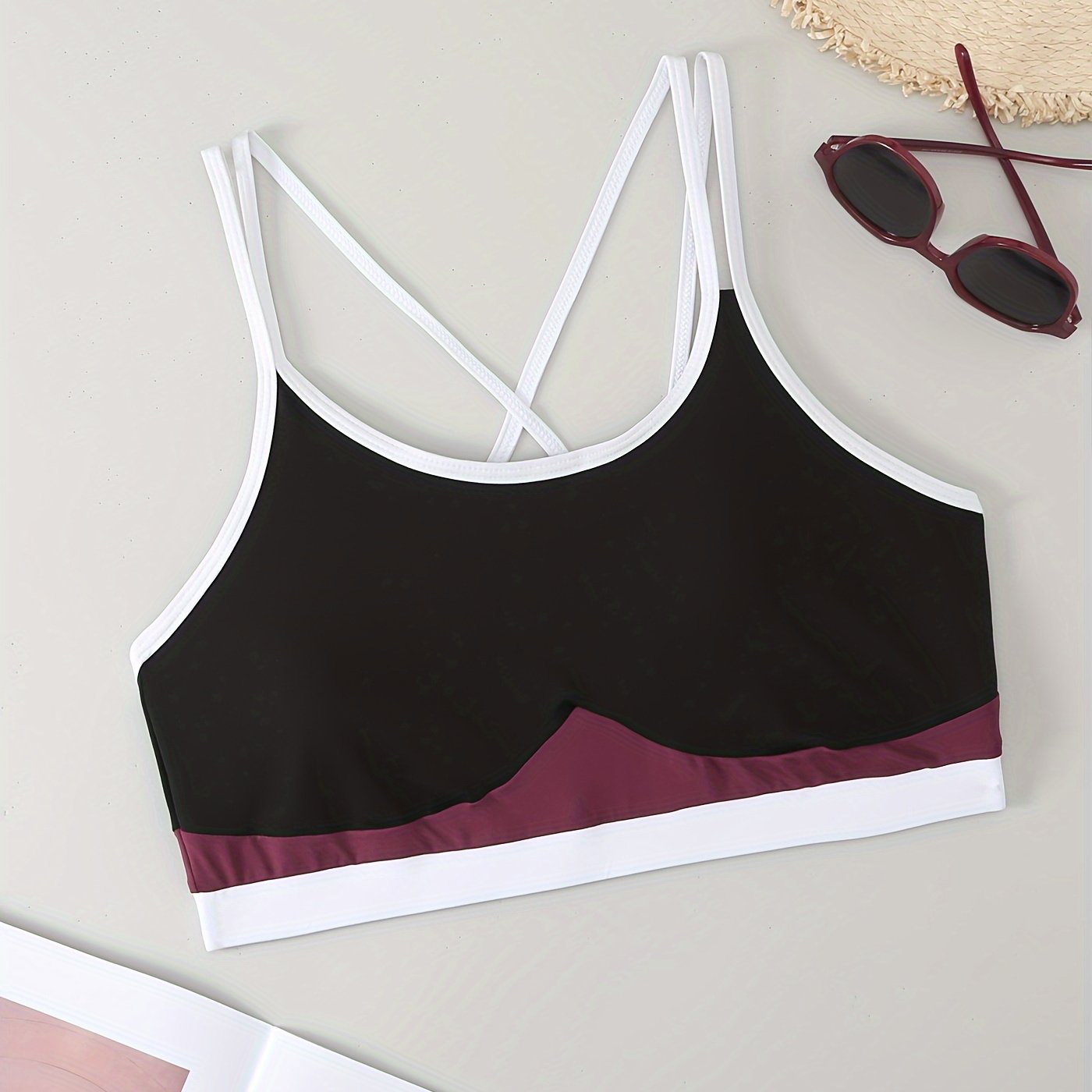 Wirefree Beauty Back Sports Bra for Yoga Running