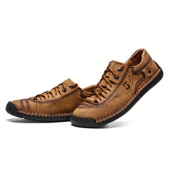 Men's Casual Lace Up Shoes Non Slip Walking Flats
