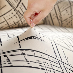 Non Slip Milk Silk Sofa Slipcover Universal Furniture Protector
