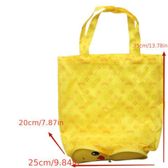 Cartoon Animal Grocery Bags - Waterproof & Machine Washable - Reusable Tote Bags