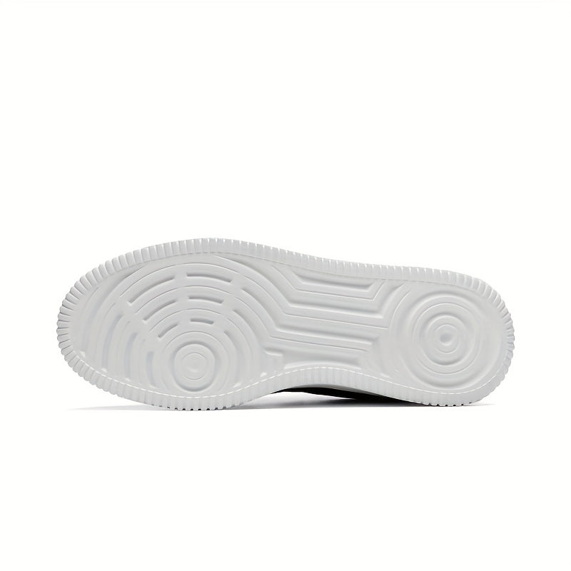 Men's Breathable Non-Slip Lace-Up Sneakers - Skate Shoes
