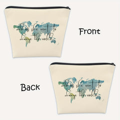 Change the World Graduation Makeup Bag