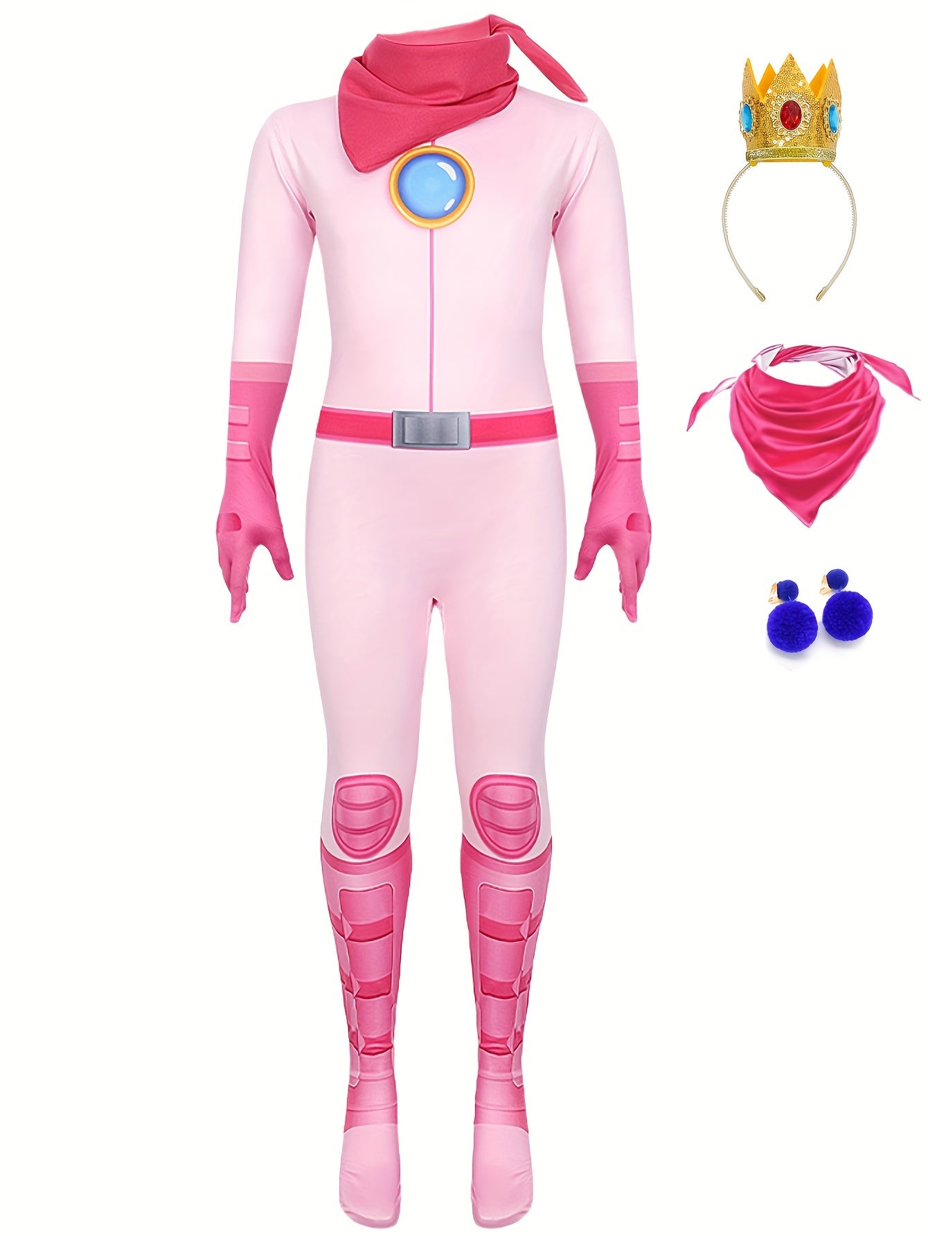 Girls Princess Costume Halloween Carnival Cosplay Party Suits Hero
