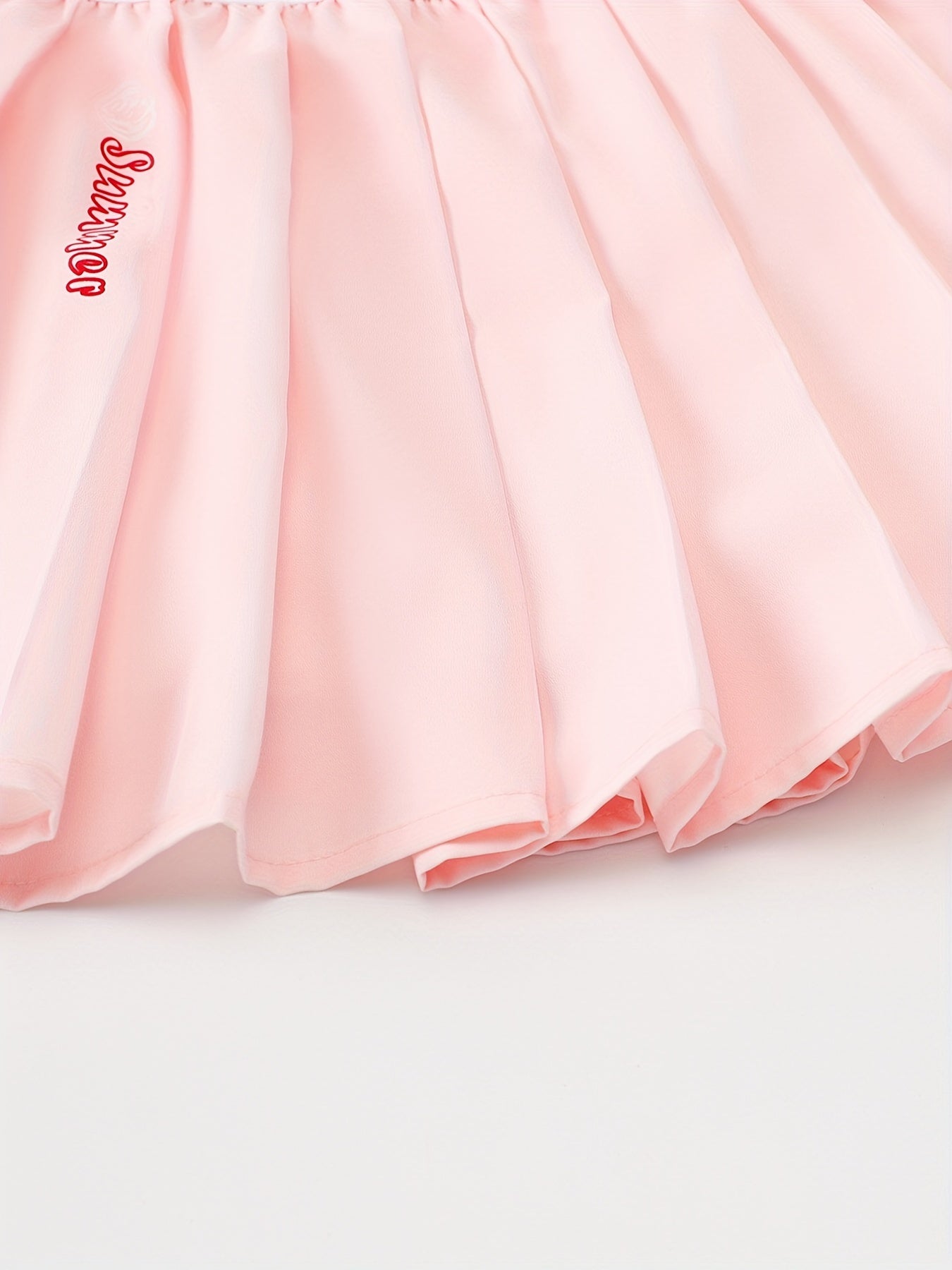 Girls Pleated Skate Tennis Skirt Dry Fit Comfortable Summer