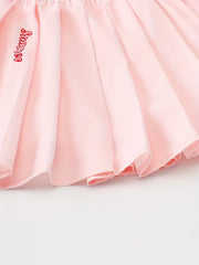 Girls Pleated Skate Tennis Skirt Dry Fit Comfortable Summer