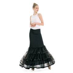 Baroque Style Mermaid Tail Petticoat
