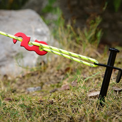 1pc Camping Tent Rope Buckle Rope Tightener Canopy Accessories