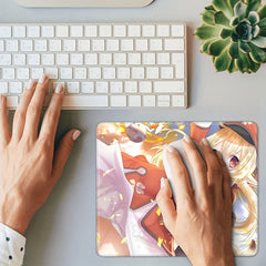 Fun Small Mouse Pad with Anti-Slip Base