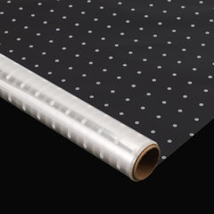 Clear Dot Wrapping Paper Flower Packaging Waterproof Plastic Film