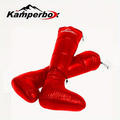 Warm Down Camping Socks Sleeping Booties For Hiking
