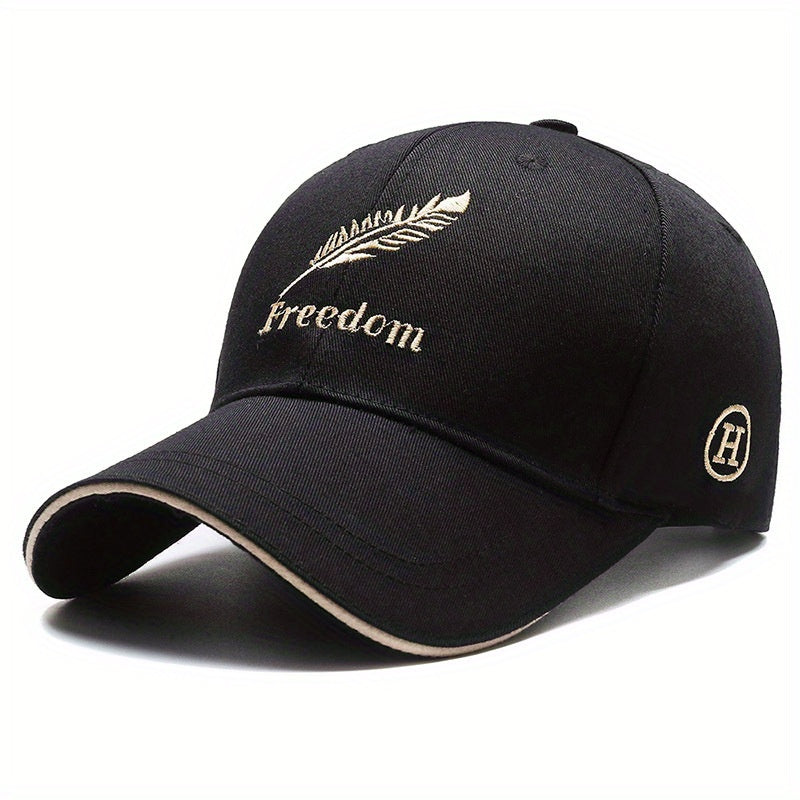 Embroidered Baseball Cap Outdoor Adjustable Summer Running Cap