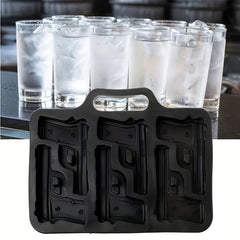 1pc Gun Bullet Ice Cube Maker Tray DIY Bar Accessories 3D Mold Chocolate
