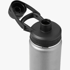 PP Cup Spout Lid for Wide Mouth Water Bottles - Reusable Replacement Cap