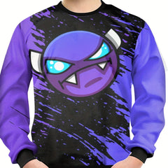 Teens 3D Animal Game Print Sweatshirt Kids Casual Pullover Street Wear