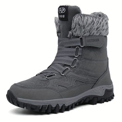 Plush Snow Boots Warm Hiking Shoes Women's Footwear