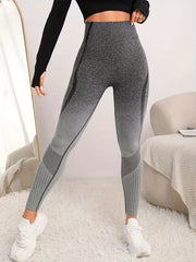 Gradient Seamless Yoga Pants High Waist Leggings