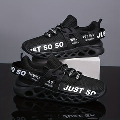 Men's Plus Size Knit Running Shoes Breathable Soft Sole Sneakers