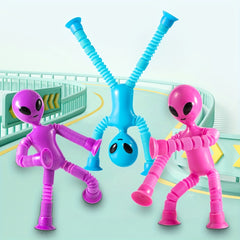 Funny Telescopic Tube Alien Decompression Puzzle Toys