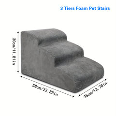 Pet Stairs 3 4 5 Steps Dog Stairs Ramps For Bed Non Slip Pet Steps