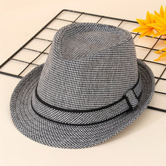 Four Seasons Usable Wide Brim Fedora Hat For Party Meeting