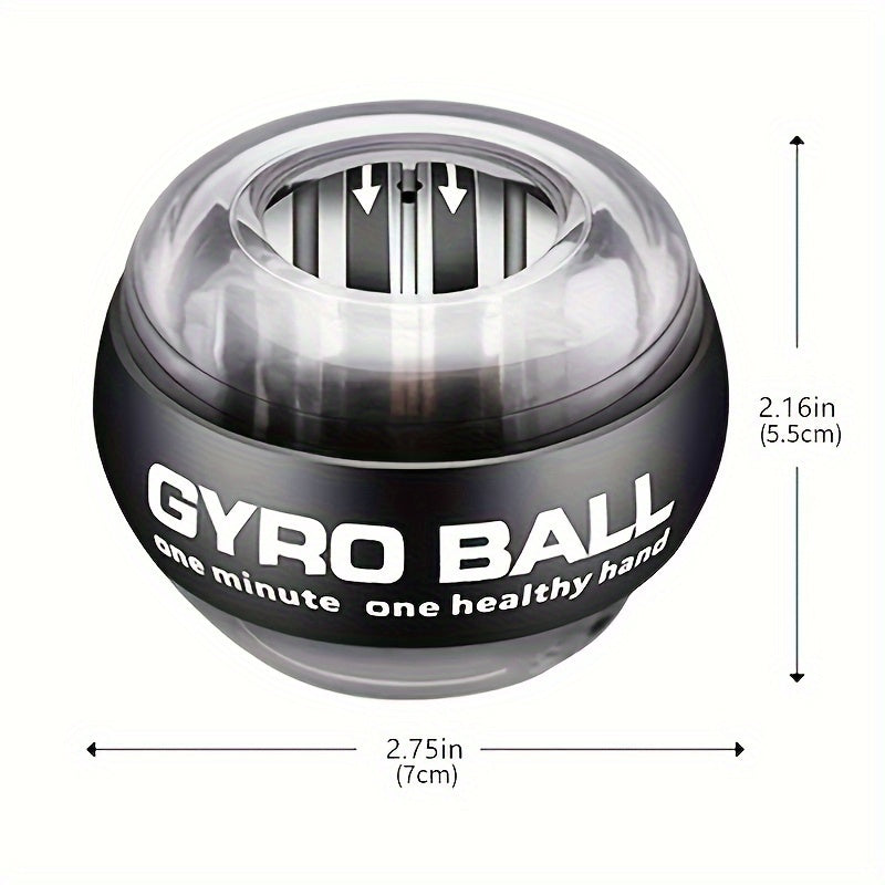 2pcs Wrist Ball Silent Trainer Self starting Spinning Ball Fitness Decompression
