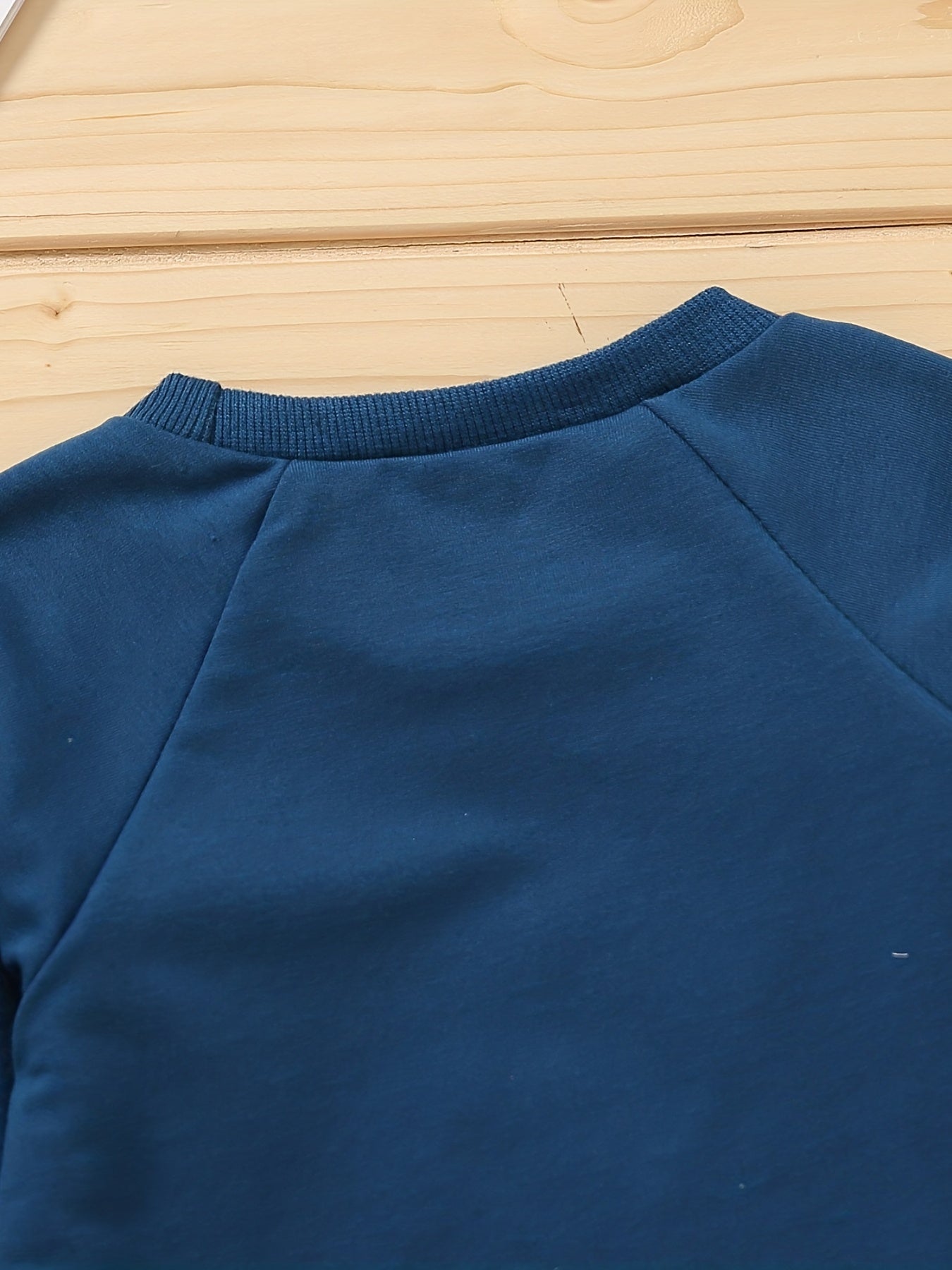 Baby Girls Casual Sweatshirt Long Sleeve Letter Print Knit Shirt