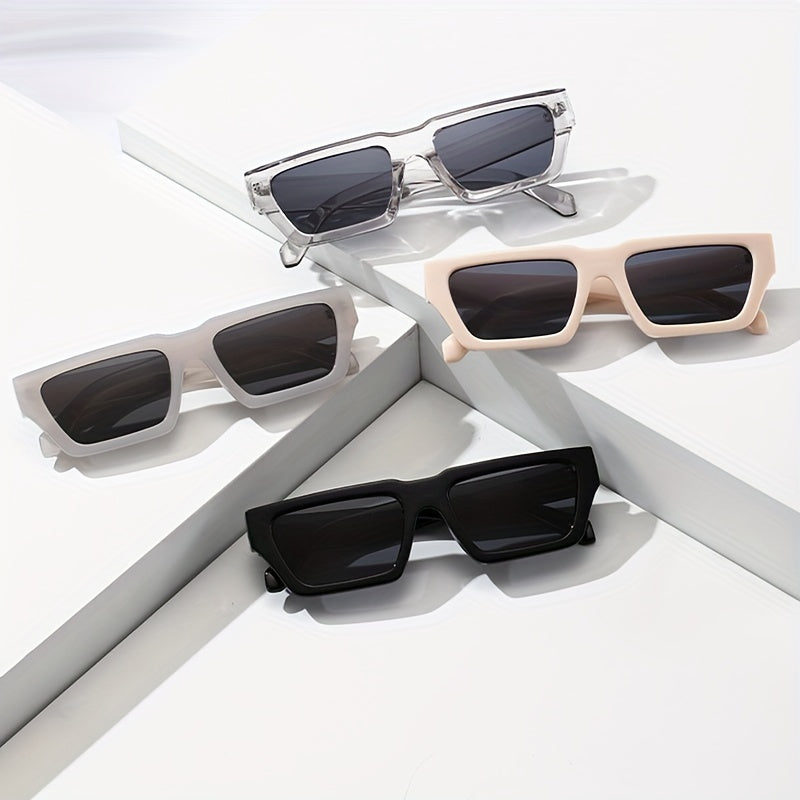 Rectangle Frame Sunglasses UV400