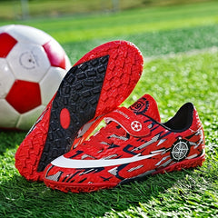 Kids TF Cleats Lightweight Non-slip Football Shoes