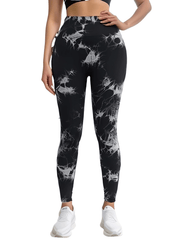 Tie Dye Yoga Workout Pants for Women