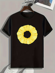 Tropical Pineapple Men's Tee for Summer Fun