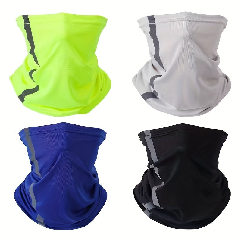 Summer Travel Reflective Pullover Neck Cover Dustproof Sunscreen