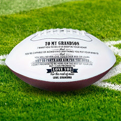 American Football for Outdoor Training and Play - Standard Size 9