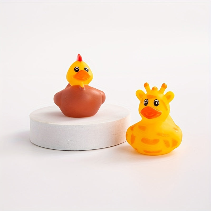 Random Styles 2 Inch Eco-Friendly Duck Toy For Kids Bathtub & Pool